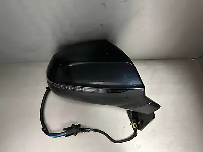 Defect ! Audi Q7 4m Right Driver Side Electric Wing Mirror Blind Zone Spot • £150