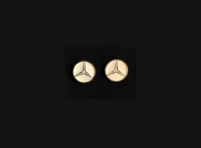 2 X ENAMEL MERCEDES VINTAGE LOGO PIN CAR BADGE SL 170 300sl 190 230 Classic 300 • $12.75