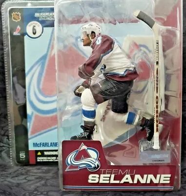  2003-04 McFarlane Hockey Series 6 #80 Teemu Selanne Avs Action Figure • $100