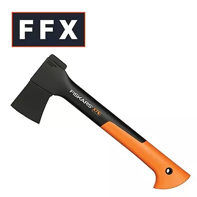 Fiskars 1015618 XS-X7 Camping Axe 640g Log Splitting Wood Chopping Hand Axe  • £44.75
