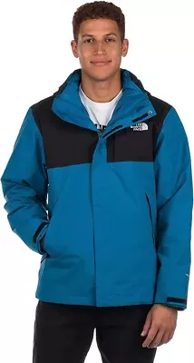 The North Face Men's Monte Bre (Lonepeak) 3 In 1 Tri Climate Hooded Jacket Blue • $148.95