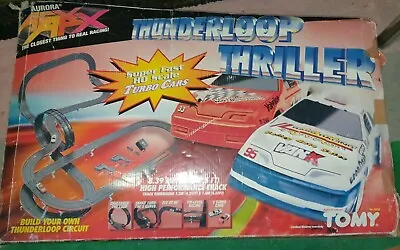 Afx Thunderloop Thriller Slot Car Track Set Complete Ready To Play Aurora N 5509 • $244.99