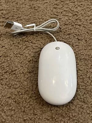 Original Genuine Apple Mighty Mouse A1152 No. 2058 USB White Wired • $9.90