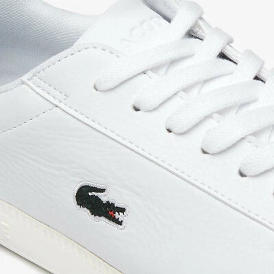 £43.19 • Buy Lacoste Womens Graduate 319 1 SFA WHITE/GRN  RRP:£85.99  Womens Leather Traniers