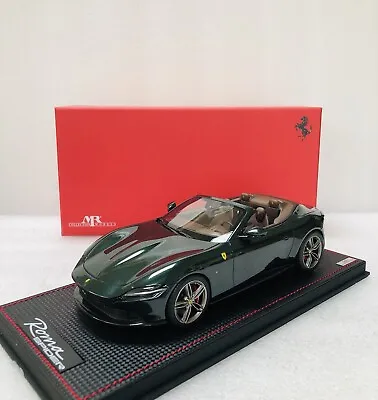 1/18 MR Collection Ferrari Roma Spider Verde Zeltweg Green Limited 49 PCs W Case • $495