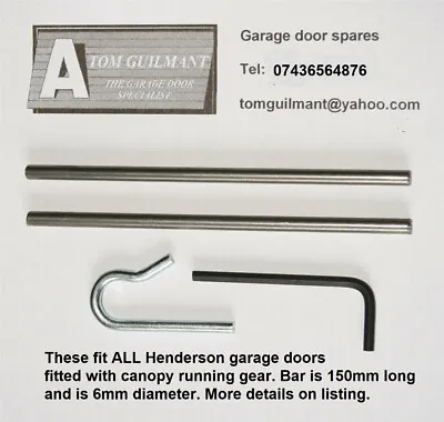 Henderson Canopy Garage Door Spring Tension Retension Kit • £10.65