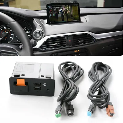 Car USB Wireless Adapter For Mazda 6 2 3 CX3 CX5 CX9 MX5 CarPlay Android Auto • £118.42