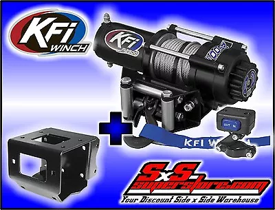 $284.95 • Buy 2500 Lb KFI Winch Combo Polaris Sportsman 550 850 XP & 2011-2021 400 500 570 800
