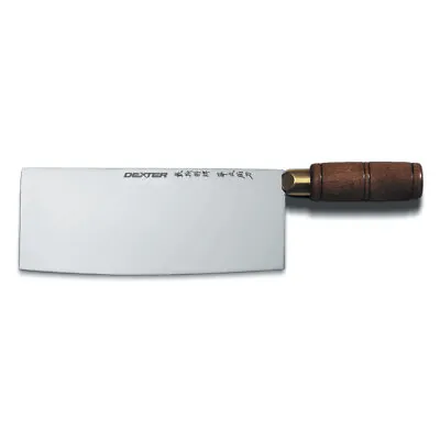 Dexter Russell 8  X 3 1/4  Traditional Chinese Chefs Knife S5198 - 08040 • $121.80