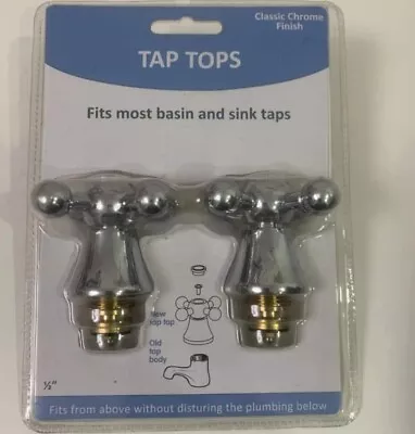 Taps Top Classic Chrome Effect Reviver Kit Pack Of 2 • £11.50