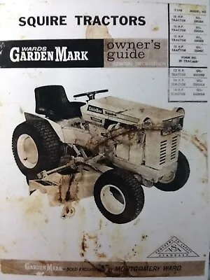 Montgomery Ward Gilson 10 12 14 Hp GIL-33045A Gear Garden Tractor Owners Manual • $69.95