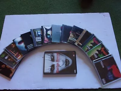 Marilyn Manson CD/DVD Lot 15 Total No Scratches On Any Discs • $75