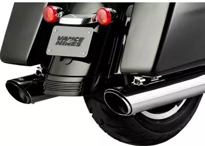 Vance & Hines - 16672 - Twin Slash Round Slip-Ons Chrome • $459.95