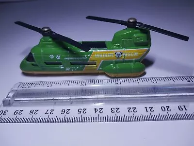 MATCHBOX Diecast Transport Helicopter For Wildlife Rescue 2001 China • $5.99