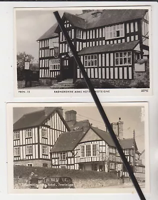 Two Photo Postcards - Radnorshire Arms Hotel Presteigne • £6.99