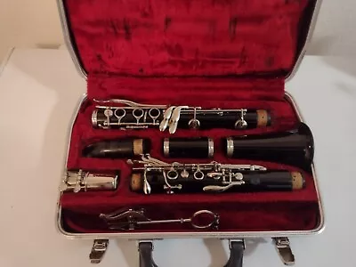 Vintage Bundy Resonite Clarinet By Selmer With Hard Carrying Case • $57.99