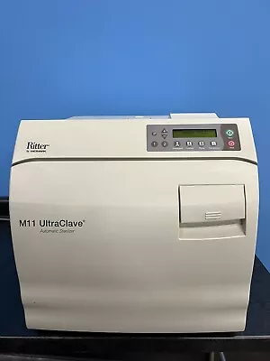 Midmark Ritter M11 Autoclave Steam Sterilizer With Printer 30 Day Warranty • $3495