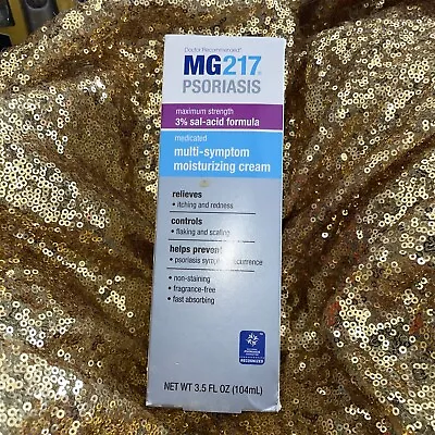 MG217 Psoriasis Multi-Symptom Moisturizing Cream 3.5 Oz Exp: 08/24 • $14.99