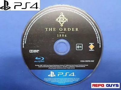 The Order: 1886 For PlayStation 4 PS4 X-Display Item - DISC ONLY • $26.99