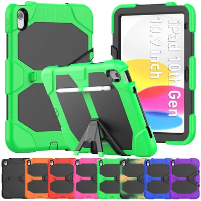 For IPad 10/9/8/7/6 Gen Air 5/4/3 Pro 11 Heavy Duty Shockproof Rugged Case Cover • $19.73