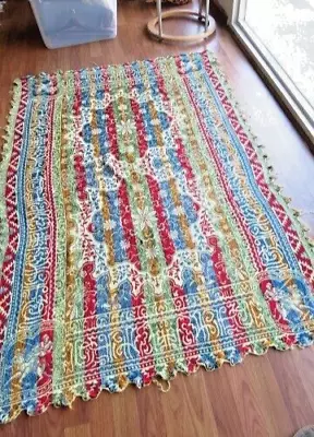 Vintage Large Woven Tapestry Middle Eastern Medieval Theme 45*67 Inches • $29.95