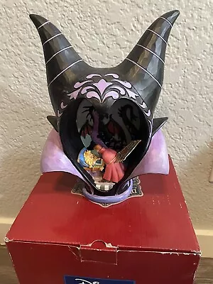 Jim Shore Disney Traditions True Love Kiss - Maleficent Headdress Scene 6008996 • $150