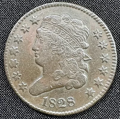 💥 1828 1/2c U.S. HALF CENT 💥 U.S. TYPE COIN  • $5.50
