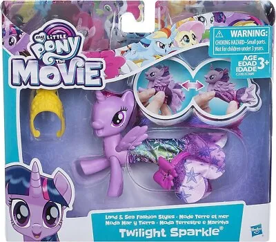 My Little Pony The Movie Twilight Sparkle Land And Sea • £14.99