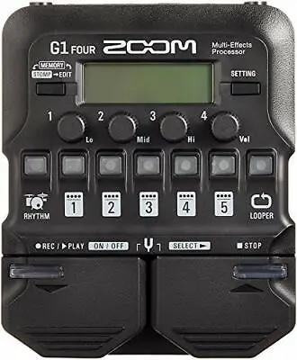 $108.26 • Buy ZOOM Multi-effector G1 FOUR Effects Black Cabinet Model From JAPAN NEW