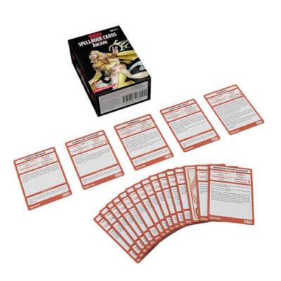 $68.60 • Buy D And D Adventure Spellbook Cards Arcane Deck Revised 2017 Edition 253 Cards