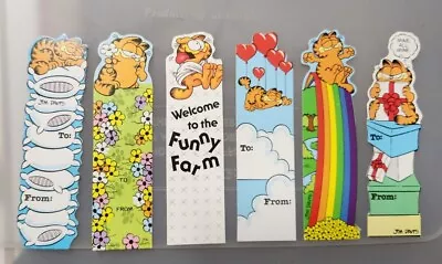 Garfield Bookmark Lot Of 5 Vintage • $25