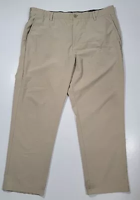 IZOD GOLF Pants Mens Size 40x30 Beige Classic Fit Straight Leg●See Notes● • $12.99