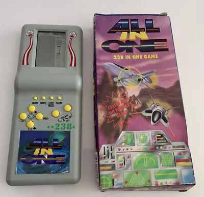 LCD Handheld Digital Game Boxed Retro All In One 238 • £12.34