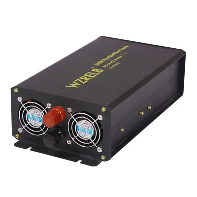 1000W 12/24/48V DC To 120/220V AC Pure Sine Wave Inverter Car Home Power Camp • $185