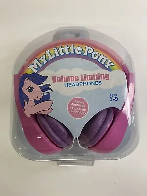 My Little Pony Sakar Kids Safe Over The Ear Headphones Volume Limiter • $22.50