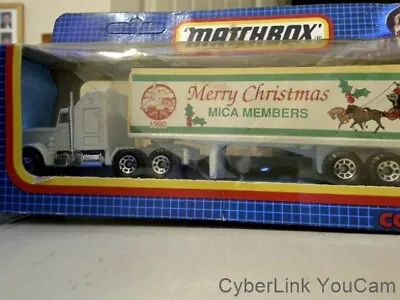 Matchbox Convoy CY-2 KENWORTH With Merry Christmas MICA MEMBERS On • $7.99