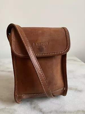 I Medici Firenze Brown Leather Mini   Bag • $29.13