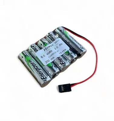 £14.99 • Buy 6 Volt Receiver Battery Pack For Radio Control Models 2000mAh GP