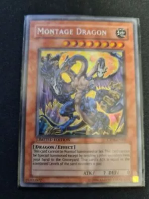 Yugioh-Montage Dragon-Secret Rare-Limited Edition-CT05 ENS01 (LP) • $8.70