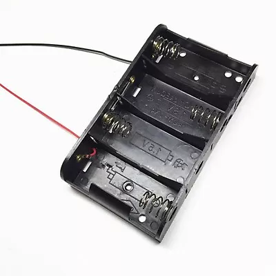 1PCS 4 X 1.5V C Size Type Battery Power Supply Holder Case Box With Wire Lead • $1.99