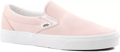 New In Box VANS Classic Slip-On Suede Shoes In Sepia Rose Size 9.5 / EUR 40.5 • $55