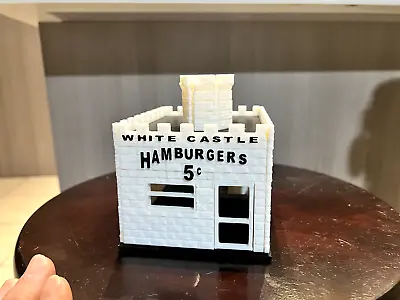 O Scale White Castle Building 3D Printed Kit • $34.99