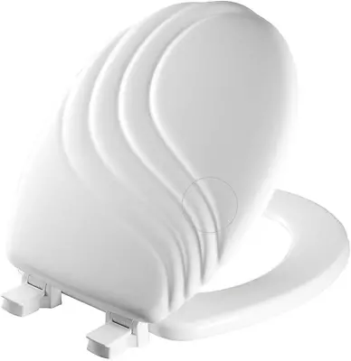 27ECA 000 Sculptured Swirl Toilet Seat Will Never Loosen And Easily Rem • $40.04