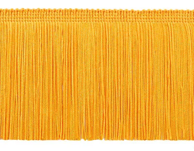 Flag Gold 4  Chainette Fringe Trim Butterscotch Brook [By The Yard] • £3.25