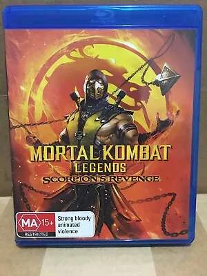 Mortal Kombat Legends - Scorpion's Revenge (Blu-ray 2020) REGION B Tracked Post • $22.99