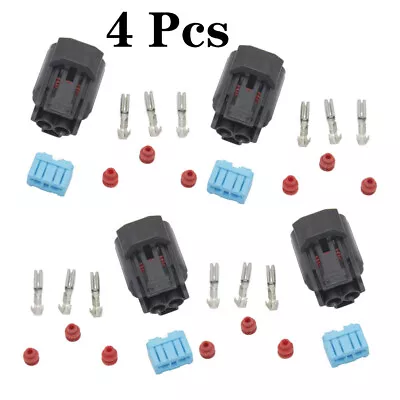 4Pcs Fit Honda S2000 AP1 F20 AP2 F22 Cam Position Sensor Connector Plug Kit 2Pin • $22.18