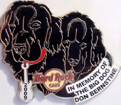 Hard Rock Cafe 2009  The Big Dog  Don Bernstine Memorial CHARITY PIN HRC #51590 • $16.99