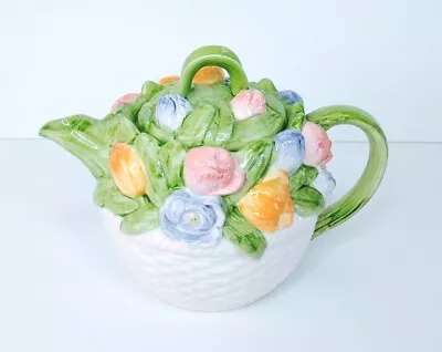 Otagiri Flower Teapot By Mary Ann Baker Vintage Japan Hand Painted • $21