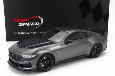 1:18 Ford Mustang Dark Horse 2024 -- Carbonized Gray -- TopSpeed Model • $349.99