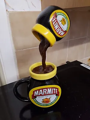 Marmite Mug Floating Pouring Illusion • £45